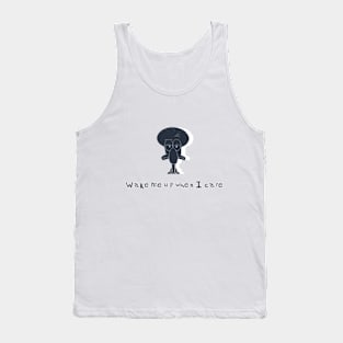 Squidward Meme Tank Top